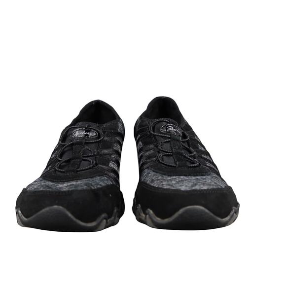 Skechers Shoes Womens 8 Slip On Sneakers Biker Relaxed Fit Memory Foam Leather - Picture 2 of 13